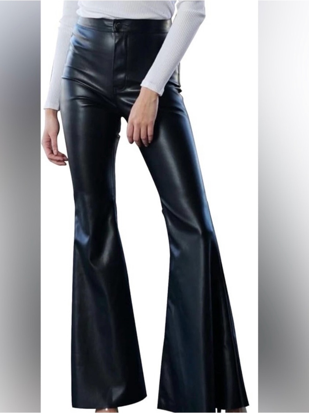 Vibrant M.I.U. Faux Leather Pants